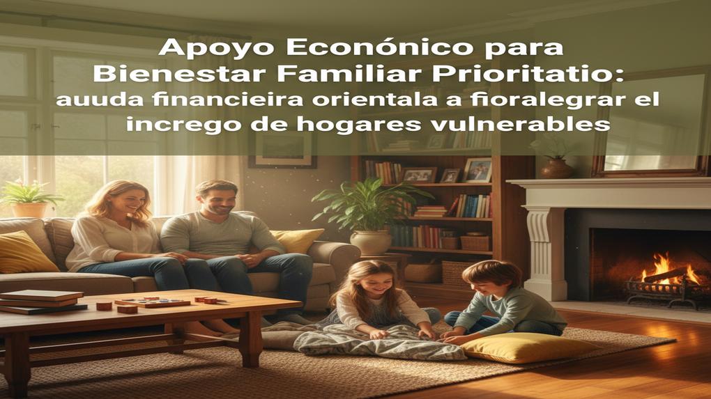 Apoyo Económico para Bienestar Familiar Prioritario: ayuda financiera orientada a fortalecer el ingreso de hogares vulnerables