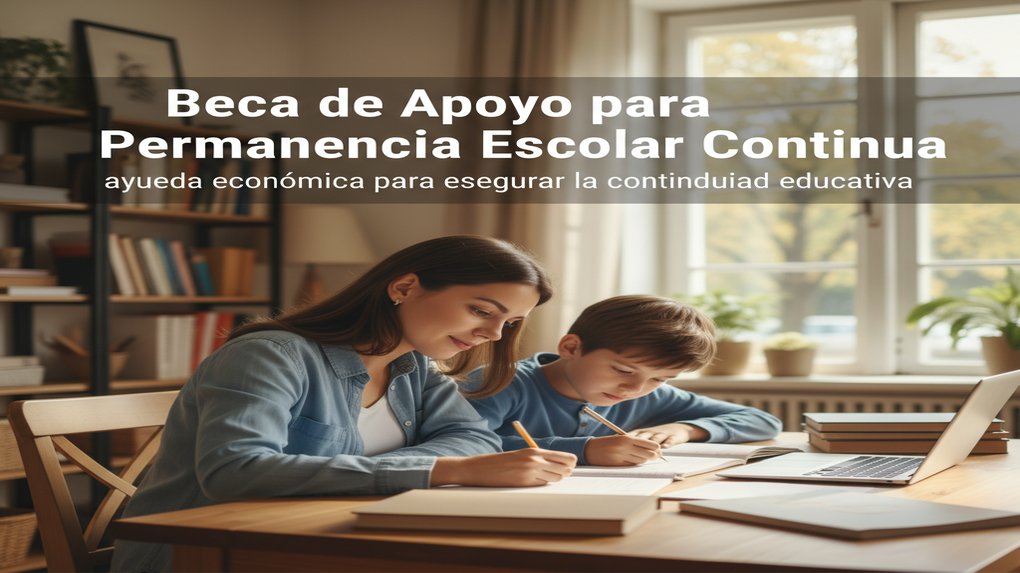Beca de Apoyo para Permanencia Escolar Continua: ayuda económica para asegurar la continuidad educativa