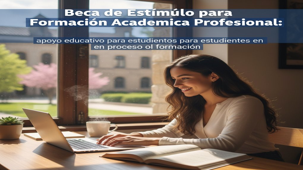 Beca de Estímulo para Formación Académica Profesional: apoyo educativo para estudiantes en proceso de formación