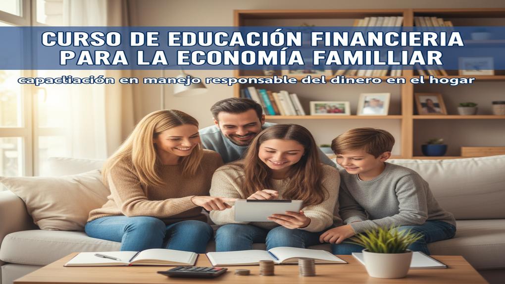 Curso de Educación Financiera para la Economía Familiar: capacitación en manejo responsable del dinero en el hogar