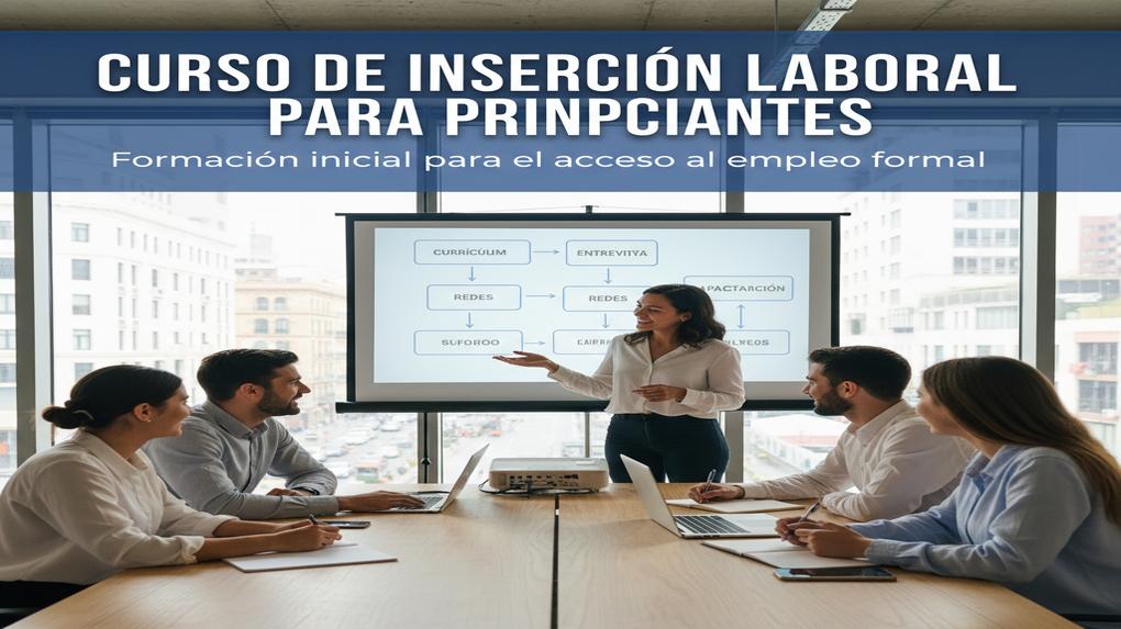 Curso de Inserción Laboral para Principiantes: formación inicial para el acceso al empleo formal